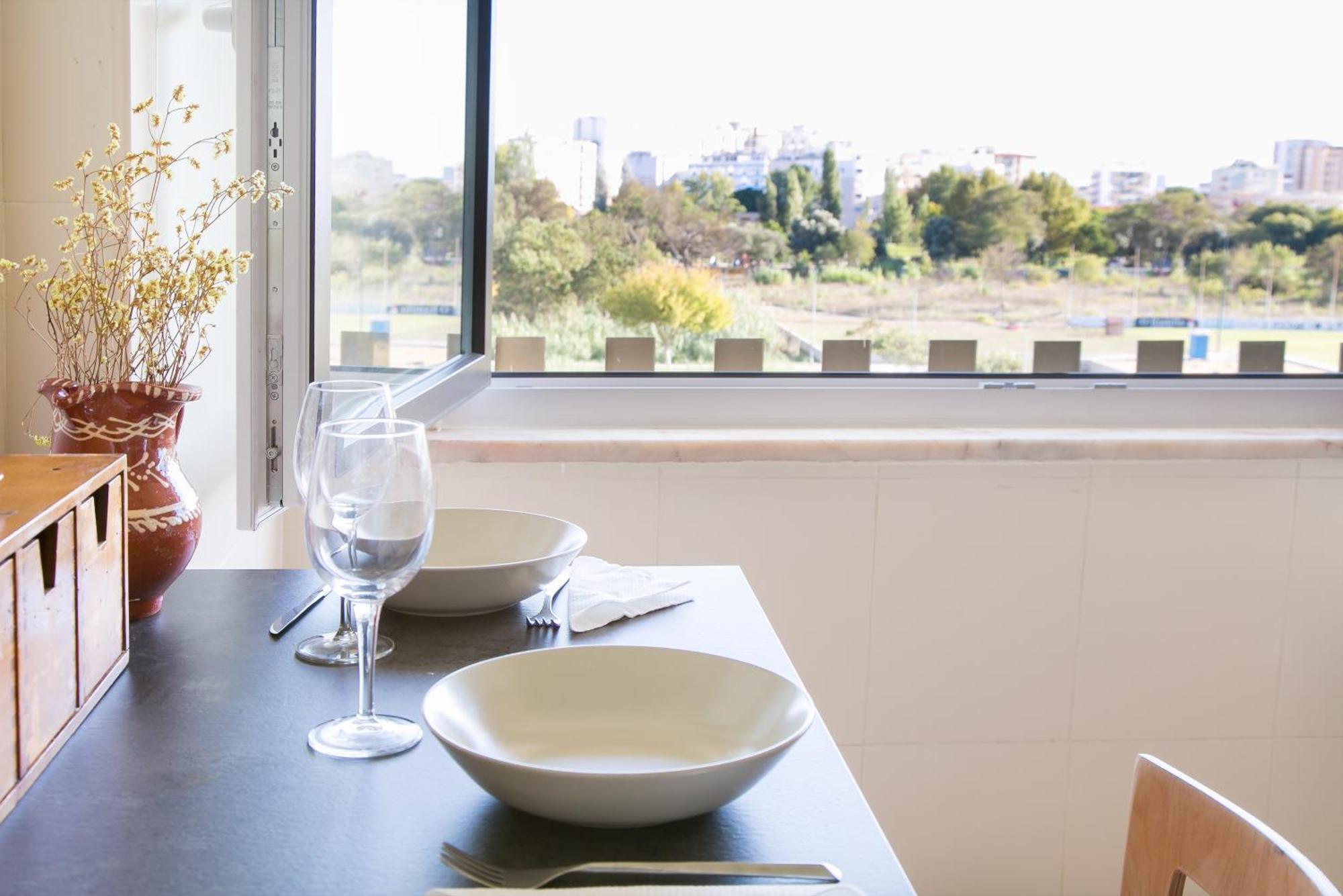 Apartamento Central Setubal Sossegado E Com Luz Extérieur photo